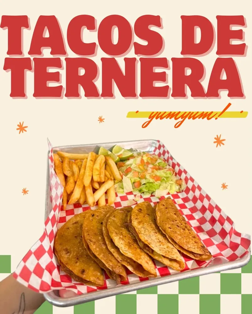 Tacos de ternera promo